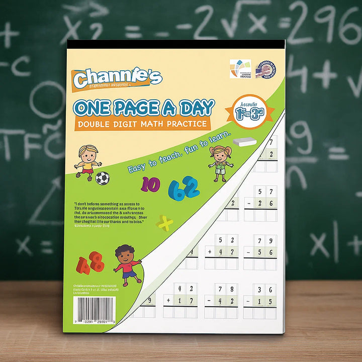 Channie's - One Page A Day Math Workbook (50% OFF)