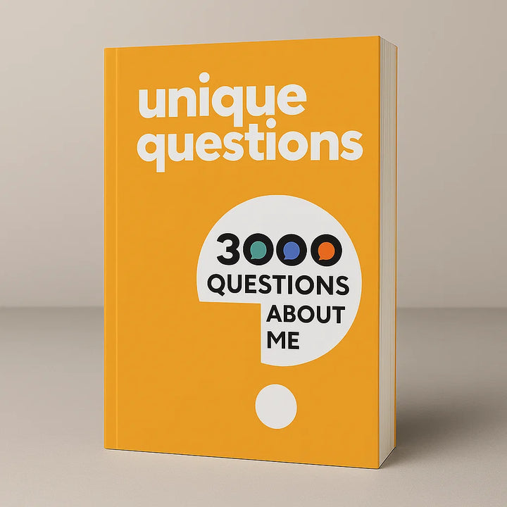 3000 Unique Questions About Me (50% OFF)